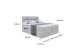 Boxspringbett RICAR KING - 5