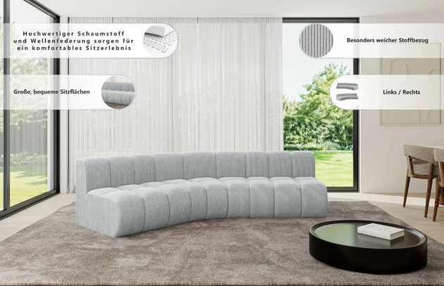 Ecksofa Montra-L1 - 6