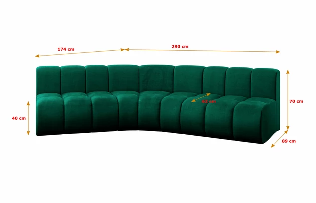 Ecksofa Montra-L1 - 5