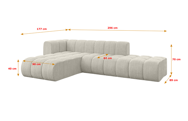 Ecksofa Zuvon-L1 - 4