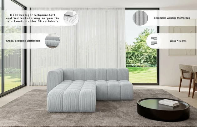 Ecksofa Darnel-L1 - 6