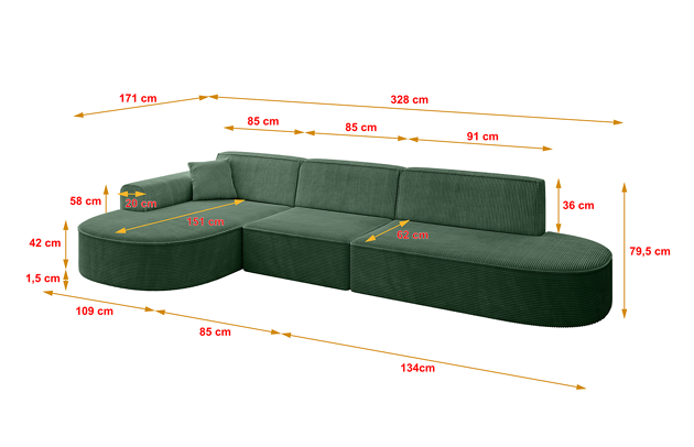 Ecksofa MARI-L2 - 4