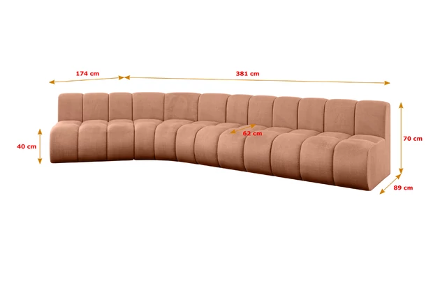 Ecksofa Montra-L2 - 5