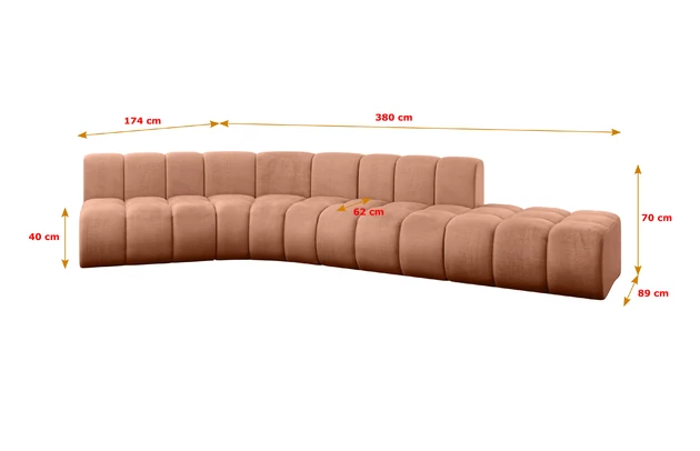 Ecksofa Brilo-L1 - 5