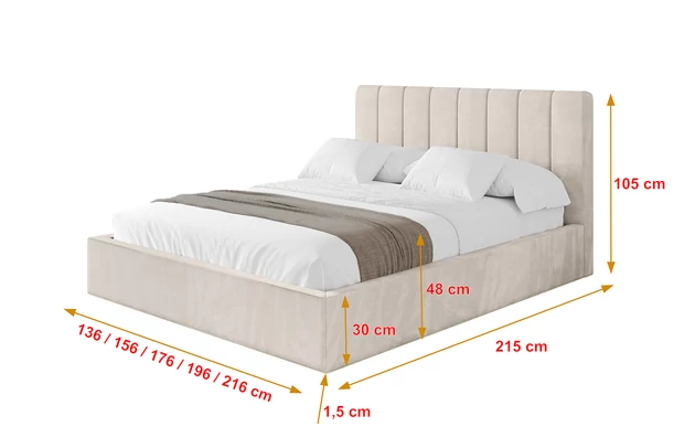 Polsterbett STERA - 5