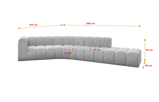 Ecksofa Tilmo-L1 - 5