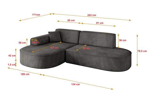 Ecksofa MARI-L1 - 4