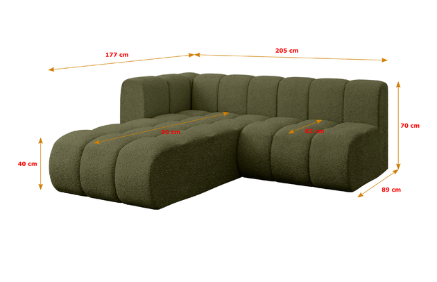 Ecksofa Darnel-L1 - 5