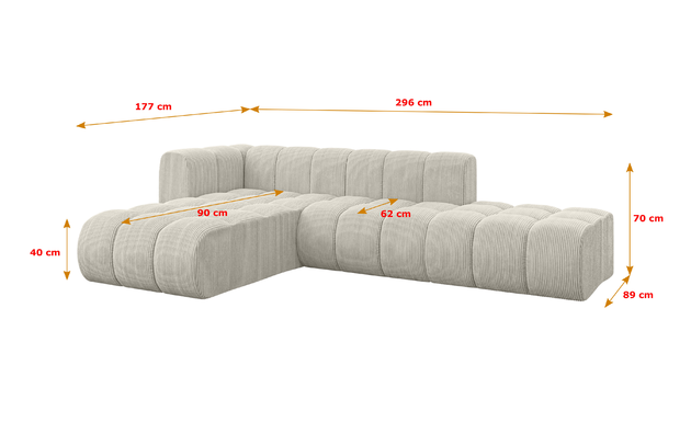 Ecksofa Zuvon-L1 - 5