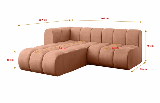 Ecksofa Darnel-L1 - 5