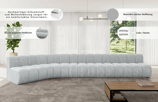 Ecksofa Montra-L3 - 6