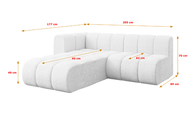 Ecksofa Darnel-L1 - 5