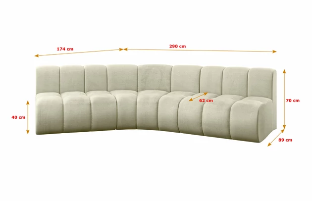 Ecksofa Montra-L1 - 5