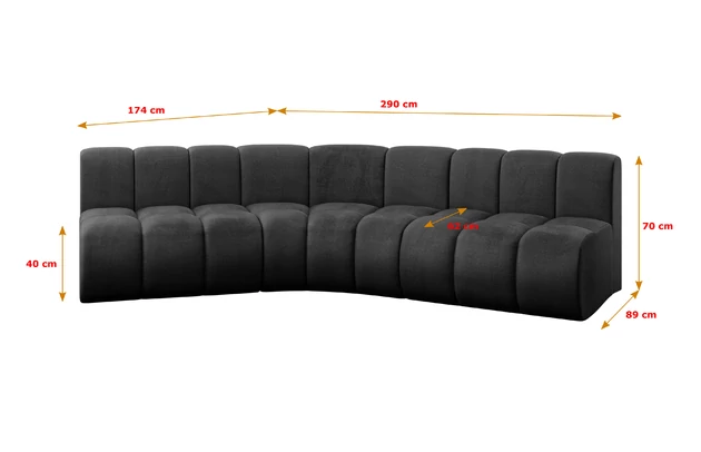 Ecksofa Montra-L1 - 5