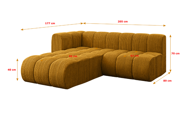 Ecksofa Darnel-L1 - 5