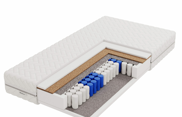 Länge: 200 cm, Härtegrad der Matratze: Mittelhart H3 + Hart H4, Breite: 100 cm, Höhe: 19 cm, Größe: 100x200 cm, Maximale Körpergewicht: 120 kg, Matratze: Mittelhart / Hart, Matratzentyp: Taschenfederkern-MULTIPOCKET mit 7 Zonen (12 cm), Gewicht: 16 kg - 1