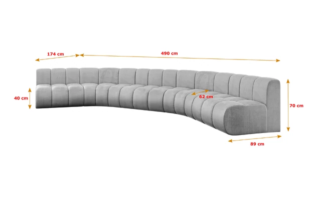 Wohnlandschaft Montra-U1 - 5