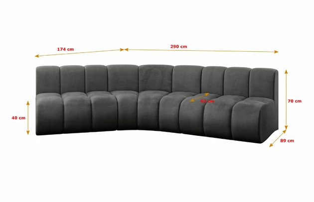 Ecksofa Montra-L1 - 5