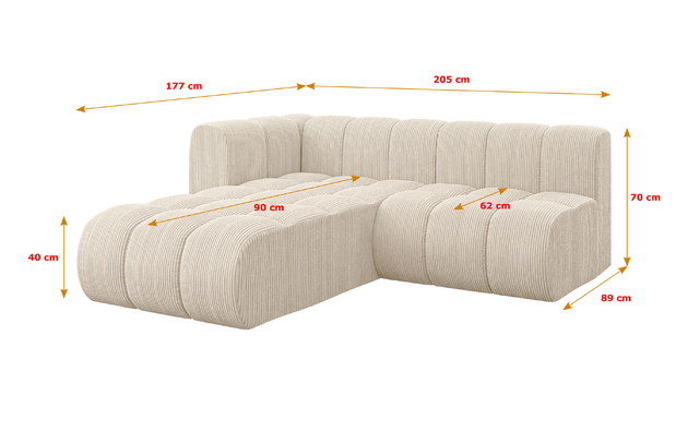Ecksofa Darnel-L1 - 5