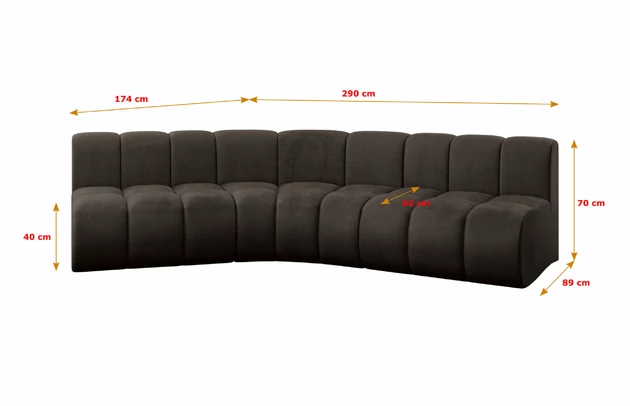 Ecksofa Montra-L1 - 5