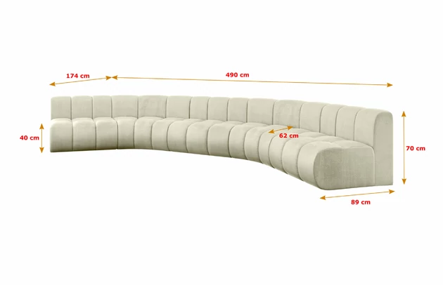 Wohnlandschaft Montra-U1 - 5