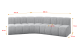 Ecksofa Montra-L1 - 5