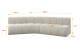 Ecksofa Montra-L1 - 5