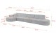 Ecksofa MARI-L3
