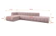 Ecksofa Zuvon-L2