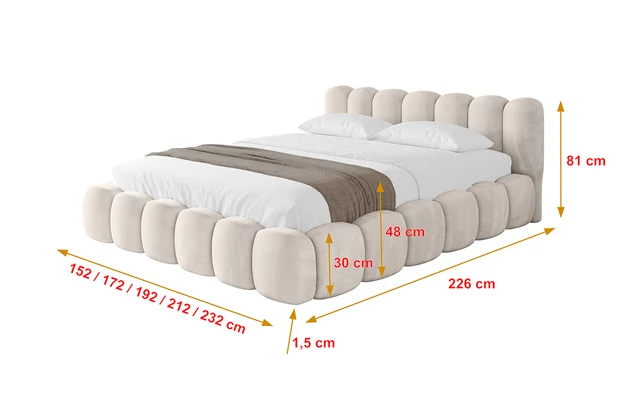 Polsterbett SENA-v1 - 4