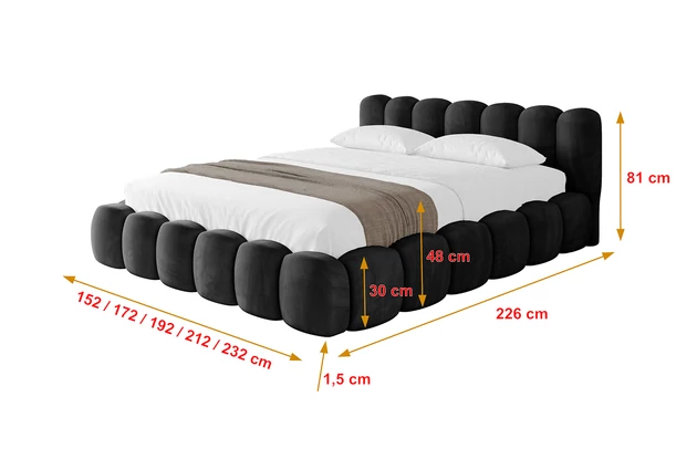 Polsterbett SENA-v1 - 4