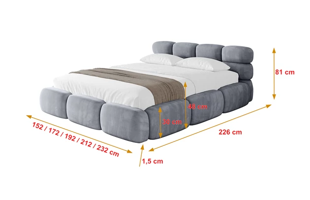 Polsterbett NOMA-v1 - 4