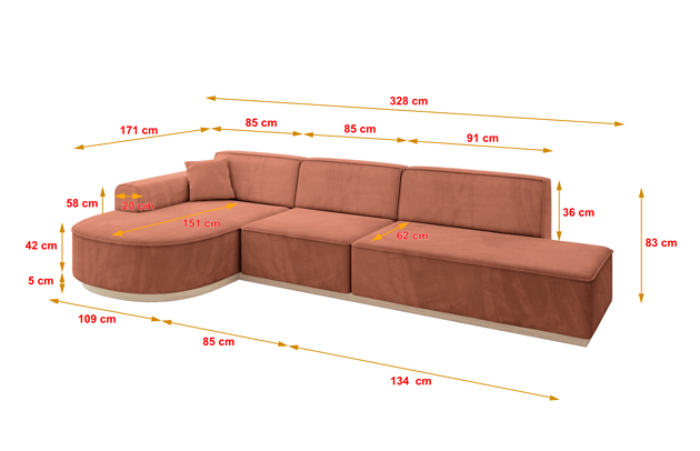 Ecksofa ARRIO-L2 - 4