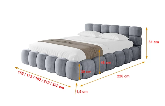 Polsterbett LEYA-v1 - 4