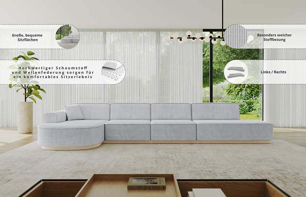 Ecksofa ARRIO-L3 - 6