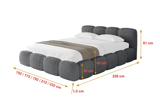 Polsterbett KALA-v1 - 4