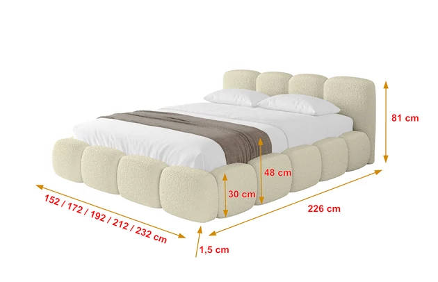 Polsterbett KALA-v1 - 4