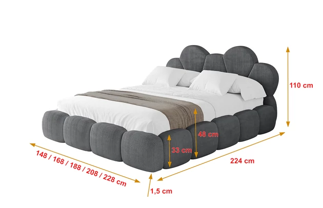 Polsterbett LANA - 4