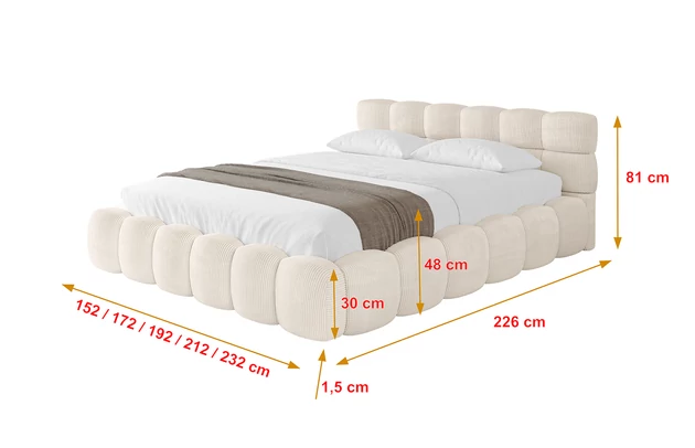 Polsterbett LEYA-v1 - 4