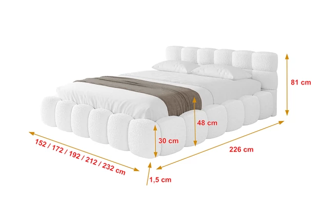 Polsterbett LEYA-v1 - 4