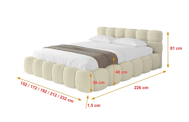 Polsterbett LEYA-v1 - 4