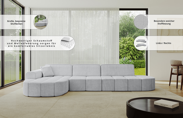 Ecksofa LIVO-L2 - 6
