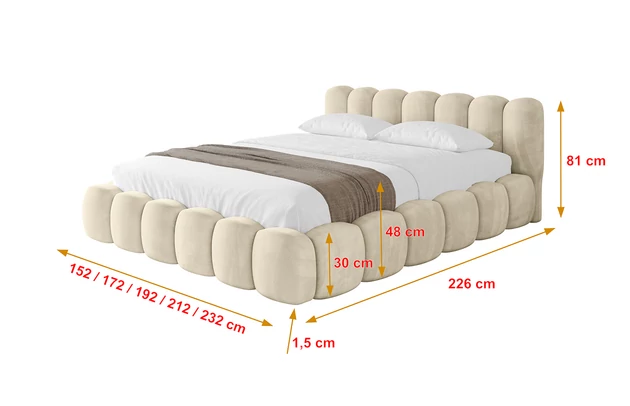 Polsterbett SENA-v1 - 4