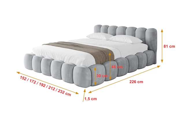 Polsterbett SENA-v1 - 4