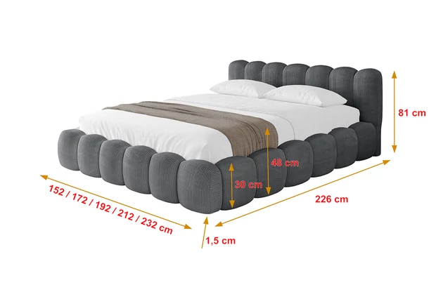 Polsterbett SENA-v1 - 4
