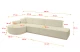 Ecksofa ARRIO-L2