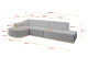 Ecksofa ARRIO-L2