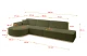 Ecksofa ARRIO-L2