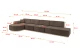 Ecksofa ARRIO-L3