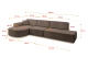 Ecksofa ARRIO-L2
